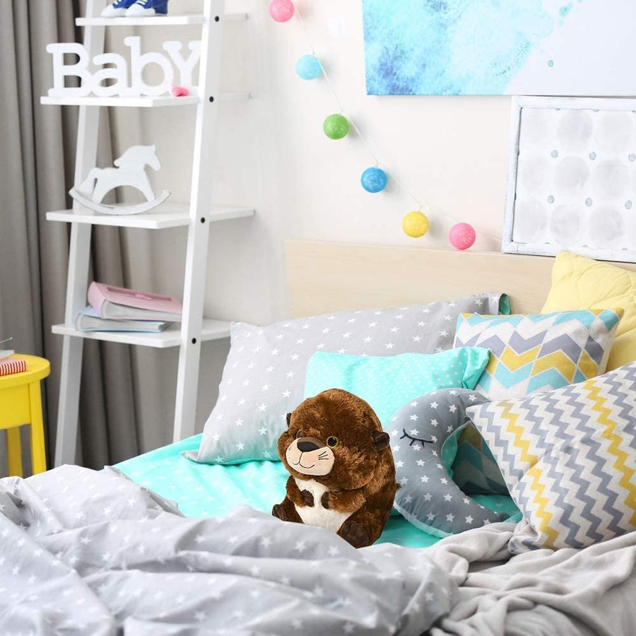 Belly Buddy Otter, 10" Plush Stuffed Otter, Super Soft and Cuddly Toy, Cute Nursery Décor, Best Gift for Baby Shower, Boys and Girls Ages 3+