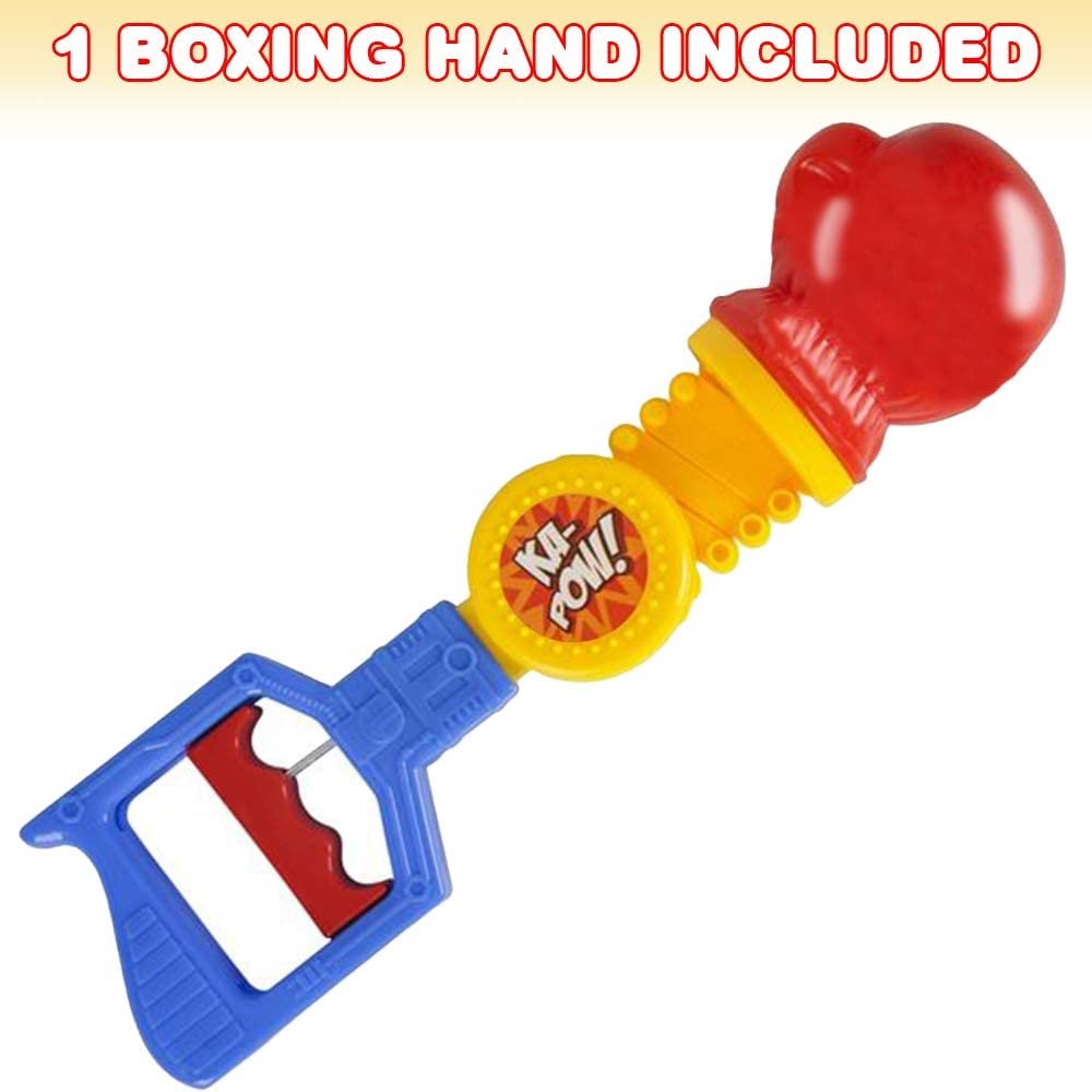 ArtCreativity Boxing Hand Toy, 1PC, Punching Toy for Boys and Girls, Pull Handle to Punch, Fun April Fool’s Gag Toys for Kids and Adults, Best Birthday Gift for Children