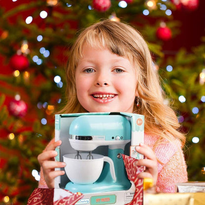 ArtCreativity Hand Mixer Toys for Kids, Mixing Kitchen Toy with Removable Bowl and Spinning Paddles, Cooking Pretend Play Toys for Girls, Batteries Included, Great Birthday Gift