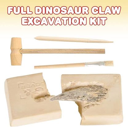 ArtCreativity Dinosaur Claw Excavation Kit for Kids, Interactive Dino Fossil Excavating Toys Set with Digging Tools, Great Birthday Gift Idea, Exciting Fun for Children, Contest Prize for Boys & Girls