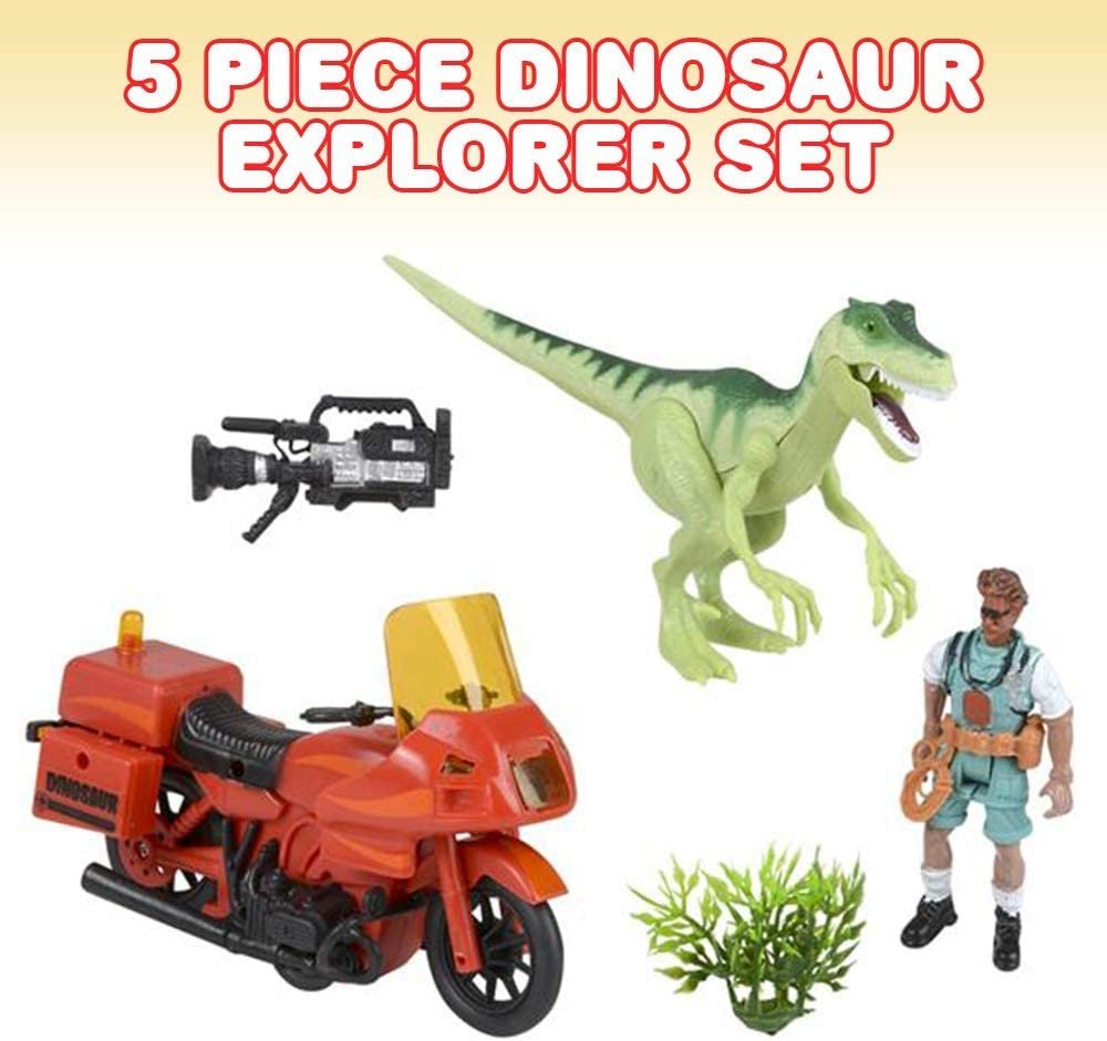 Dinosaur Theme Modeling Clay Playset on Wheels, Play Dough