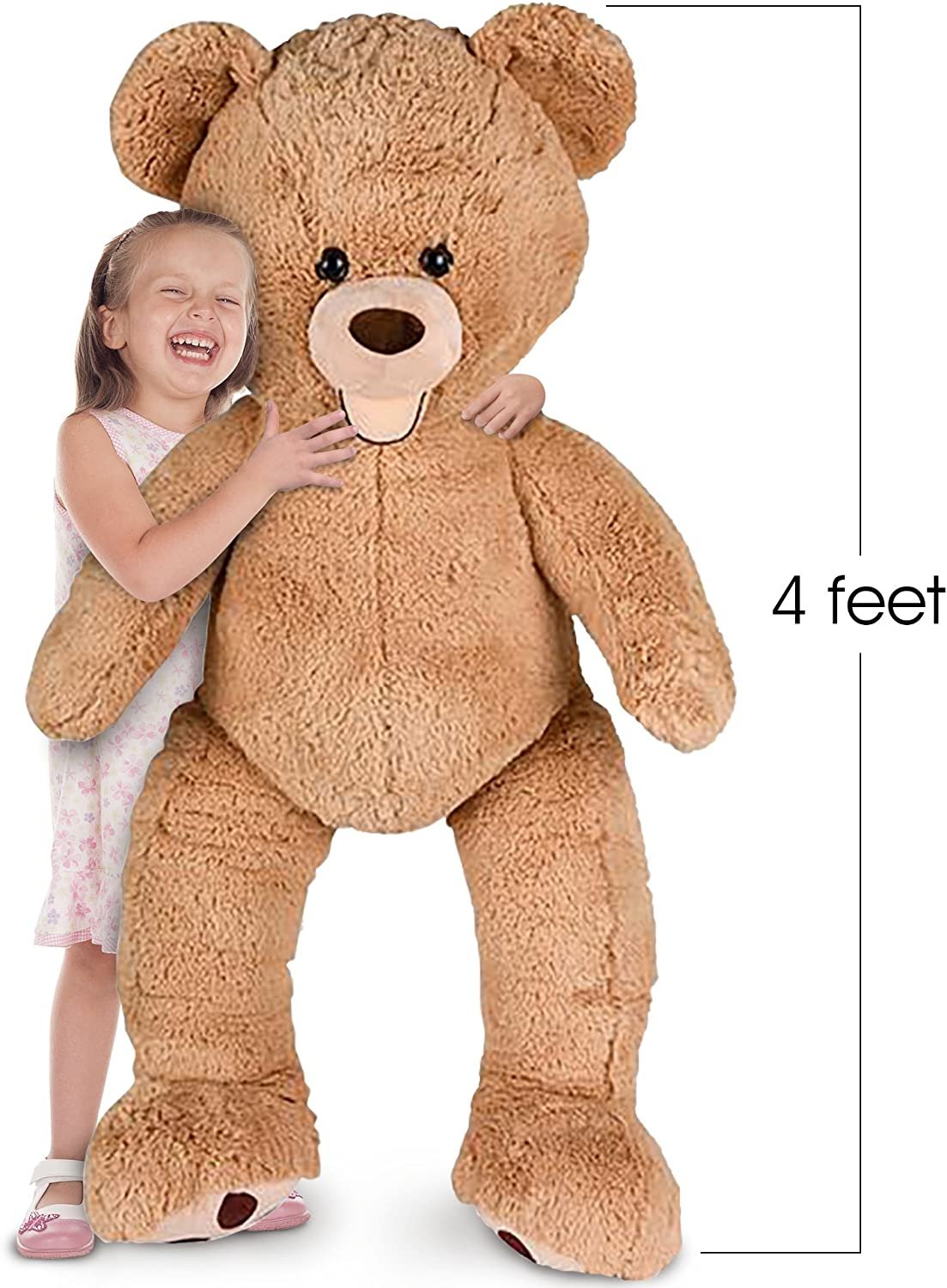 4 ft sales tall teddy bear