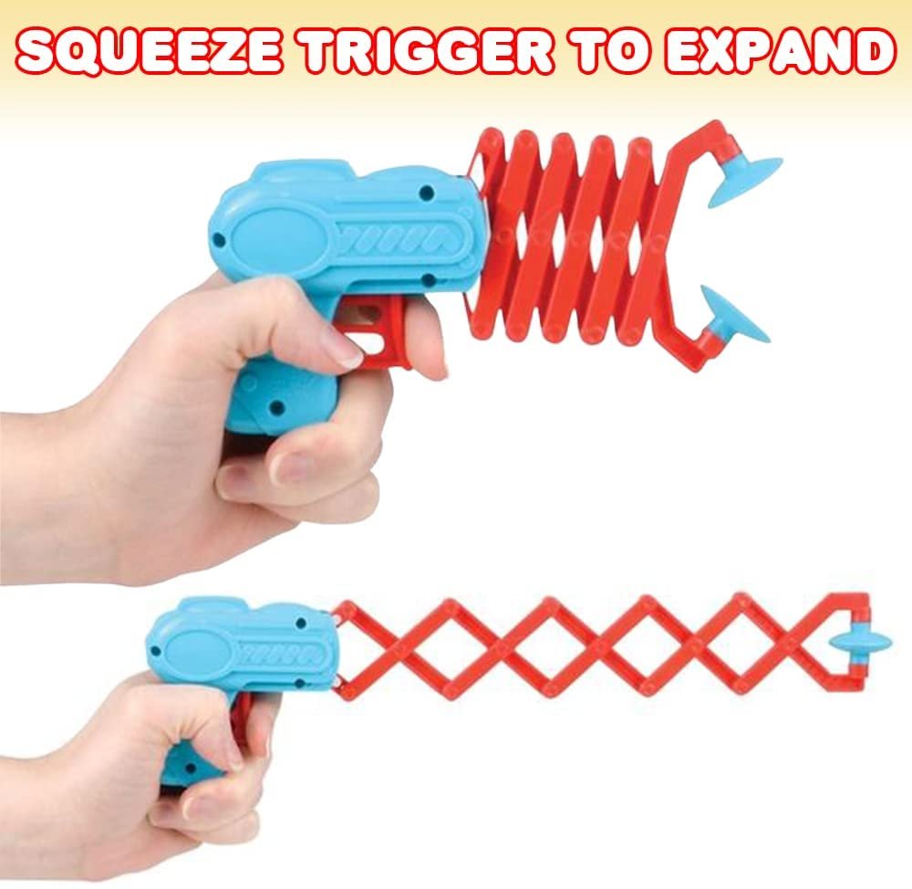 Toy Arm. Remove Extendable Arm Grabber Toys, Set of 2, Toy Reacher for Kids in Vibrant ...