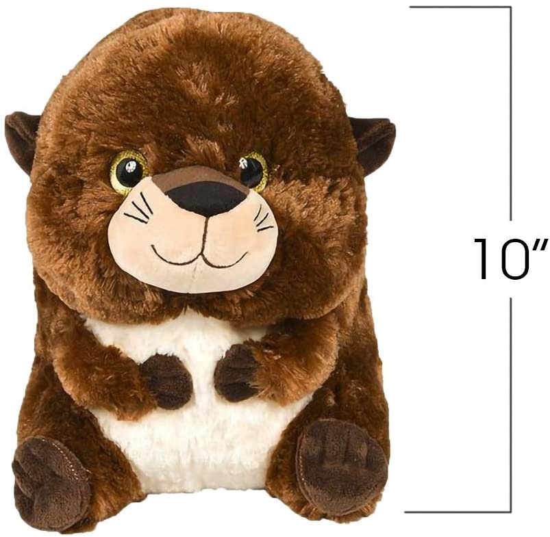 Belly Buddy Otter, 10" Plush Stuffed Otter, Super Soft and Cuddly Toy, Cute Nursery Décor, Best Gift for Baby Shower, Boys and Girls Ages 3+