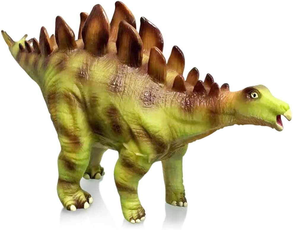ArtCreativity Soft Stegosaurus Dinosaur Toy with Roaring Sounds, Large Soft Touch Dinosaur Toy with Sounds, Free Standing Dinosaur Toy for Kids, Great for Imaginative Play