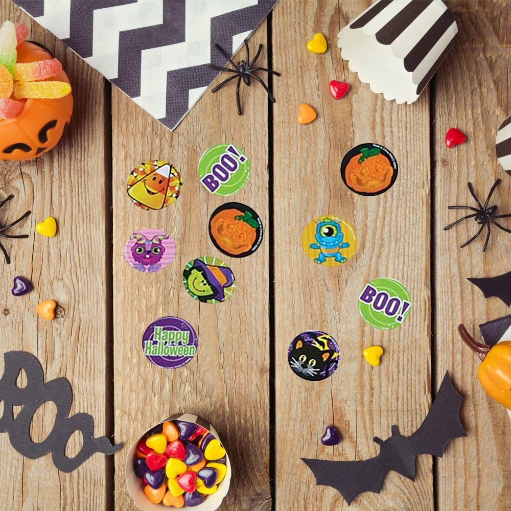 500 adorable Halloween stickers, popular perfect for party favors and goody bags!