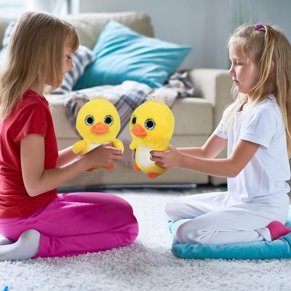 10" Plush Duck, Soft Stuffed Duck Toy for Kids, Home & Nursery Animal Decoration