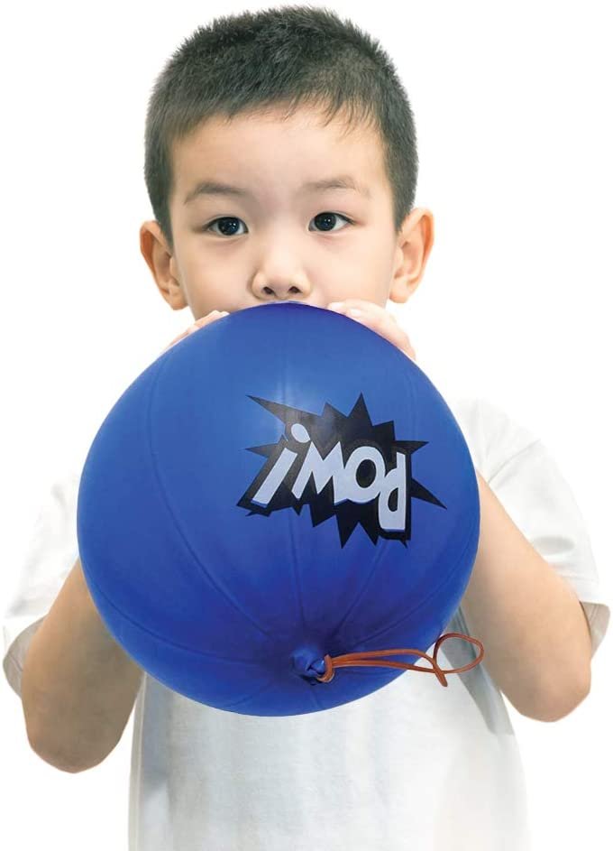 Superhero Punch Balls, Set of 12, Durable Latex Balloons with Rubber Bands, Superhero Party Supplies, Party Favors & Decorations, Goodie Bag Fillers for Kids in Assorted Fun Colors