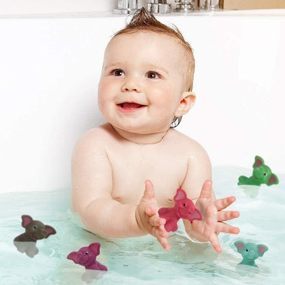ArtCreativity Rubber Water Squirting Elephants, Pack of 12, Bathtub and Pool Toys for Kids, Safe and Durable Water Squirters, Birthday Party Favors, Goodie Bag Fillers