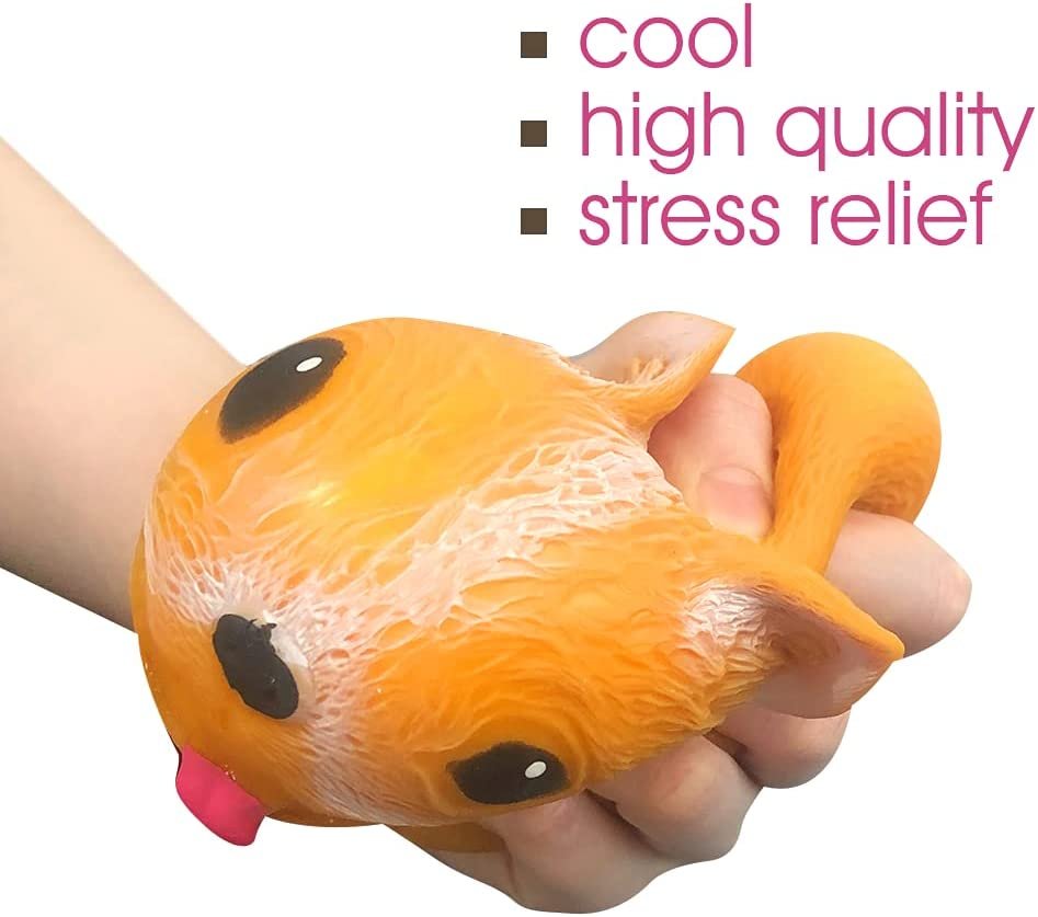 Dog Squeeze Anxiety Fidget Toy Sensory Anxiety Stress Relief Toy Squishy Dog
