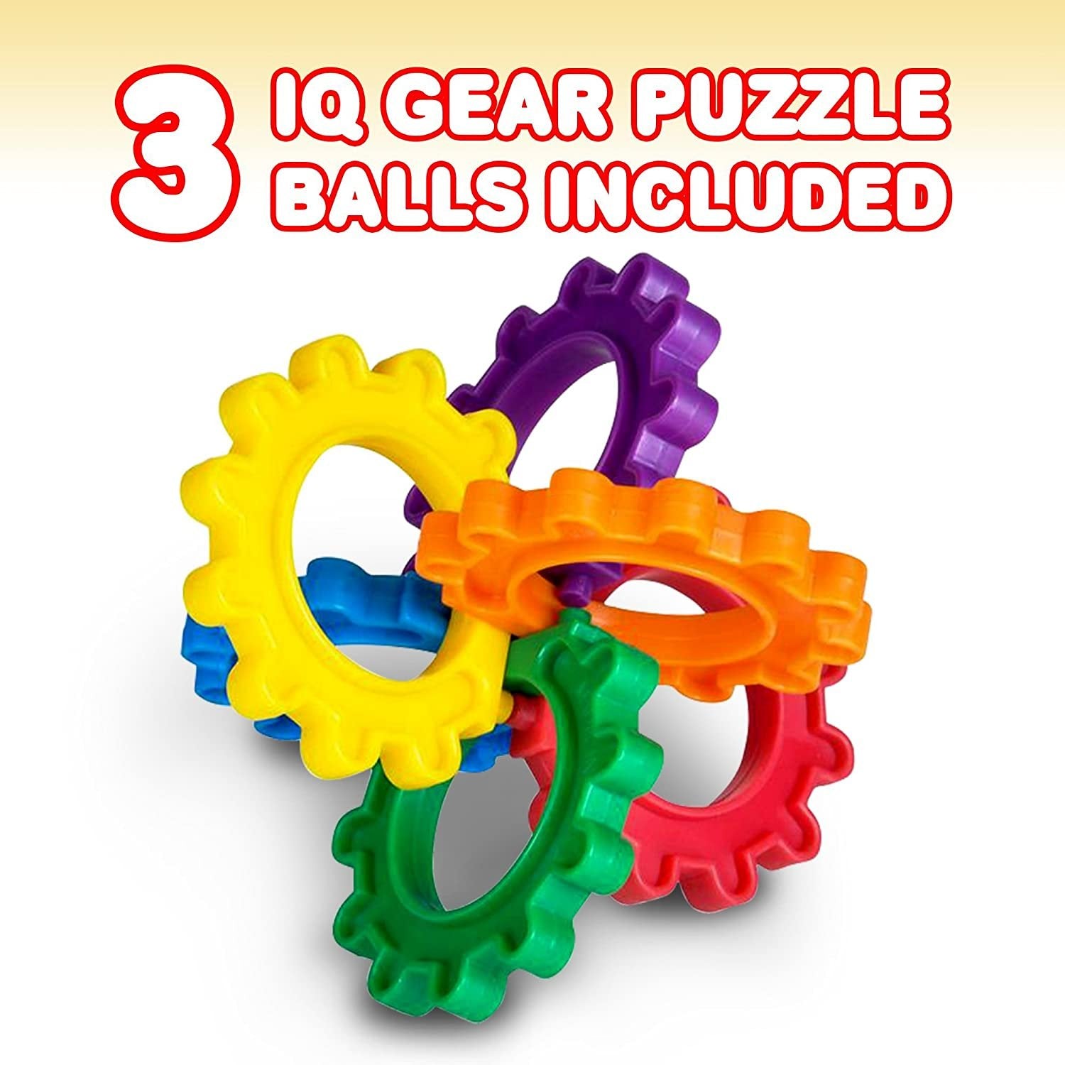 Fun Puzzle Balls with Free Colorful Instruction Guide by Gamie - Party Games - Fidget Brain Teaser Puzzles - Includes 12 Fun and Challenging Puzzle Balls - Great Educational Toy for Kids