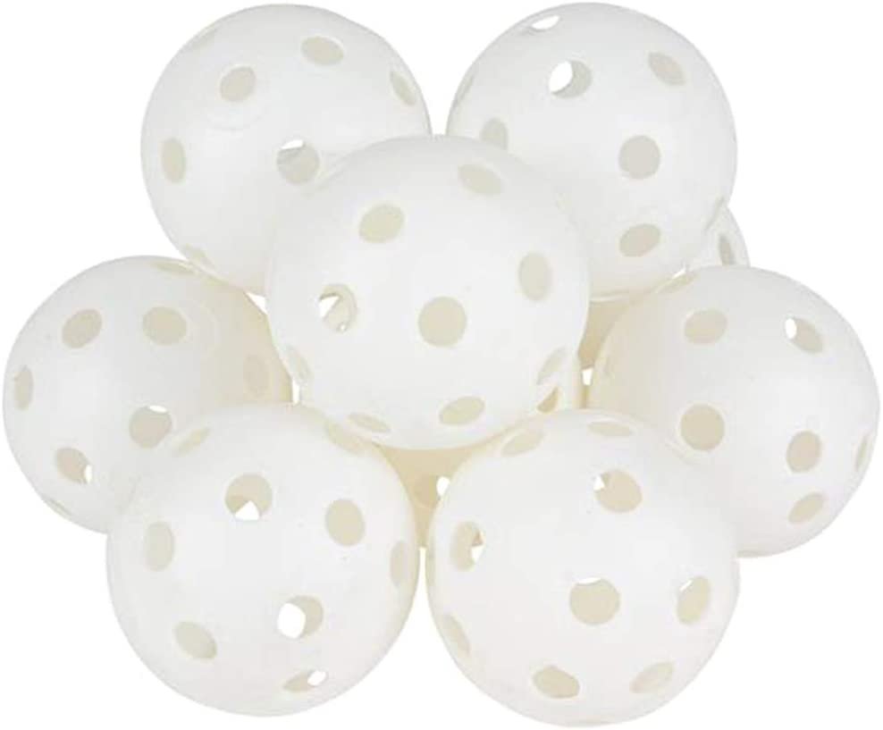 ArtCreativity Plastic Baseballs for Kids, Set of 6, Softball and Baseball Training Aids Equipment for Batting Practice, Fun Outdoor Backyard Game, Cool Baseball Party Favors for Boys and Girls
