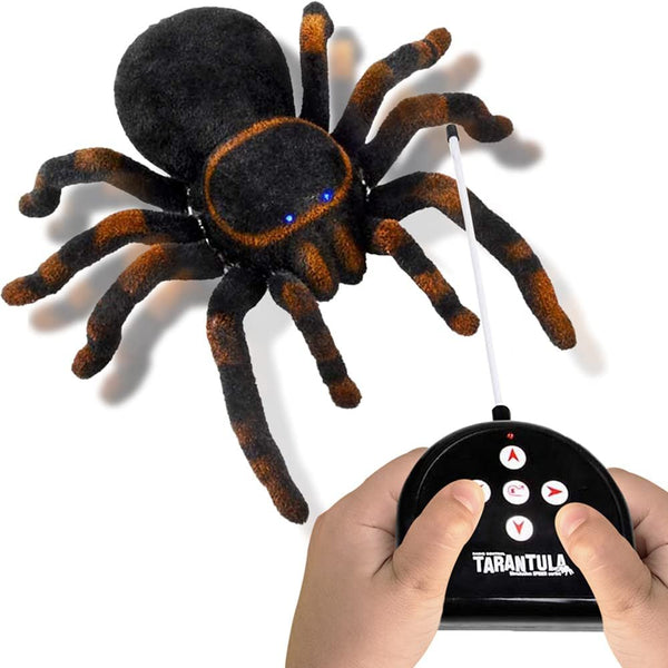 Remote Control Spider / Tarantula, Spooky Furry RC Spider Prank Toy wi Art Creativity Remote Control Spider / Tarantula, Spooky Furry RC Spider Prank Toy wi Art Creativity