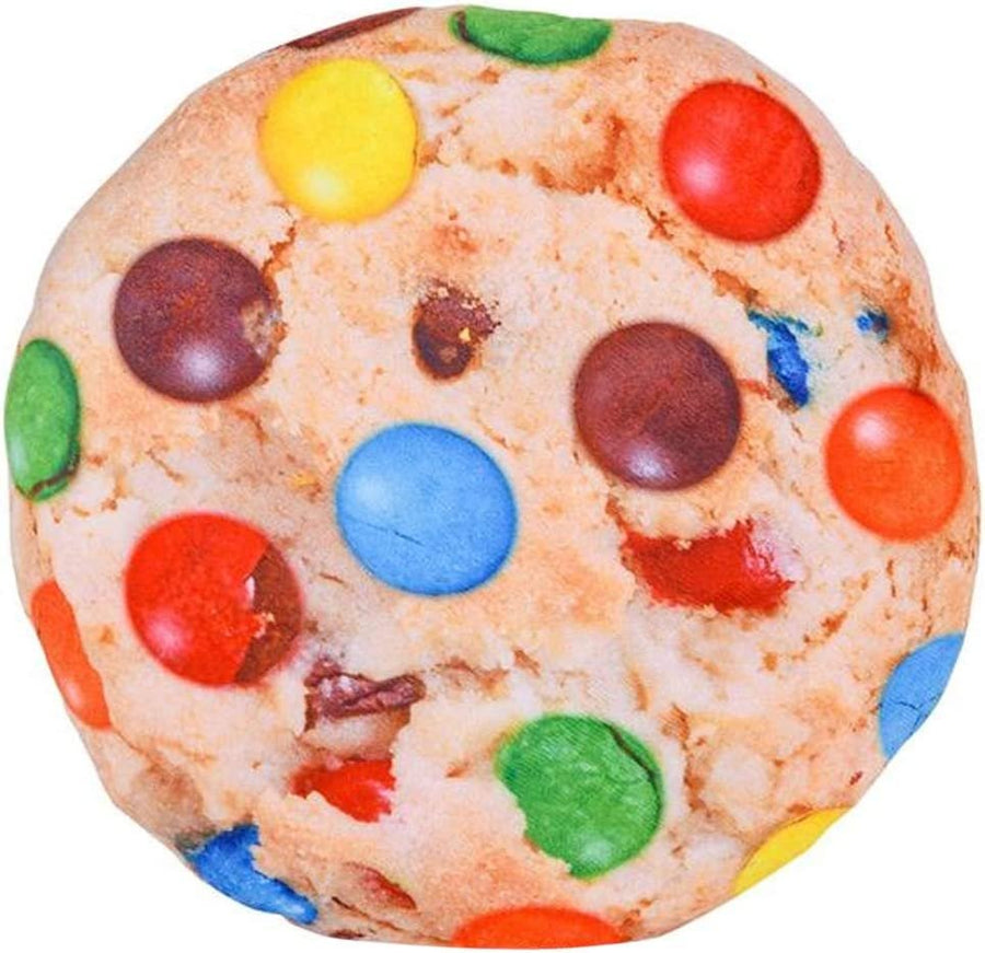Cookie Pillow, 1PC, Cute Pillow for Kids and Adults with Photorealistic Design, Fun Bedroom, Couch, and Living Room Décor, Gift for Boys, Girls, and Food Lovers, 12"es, Round