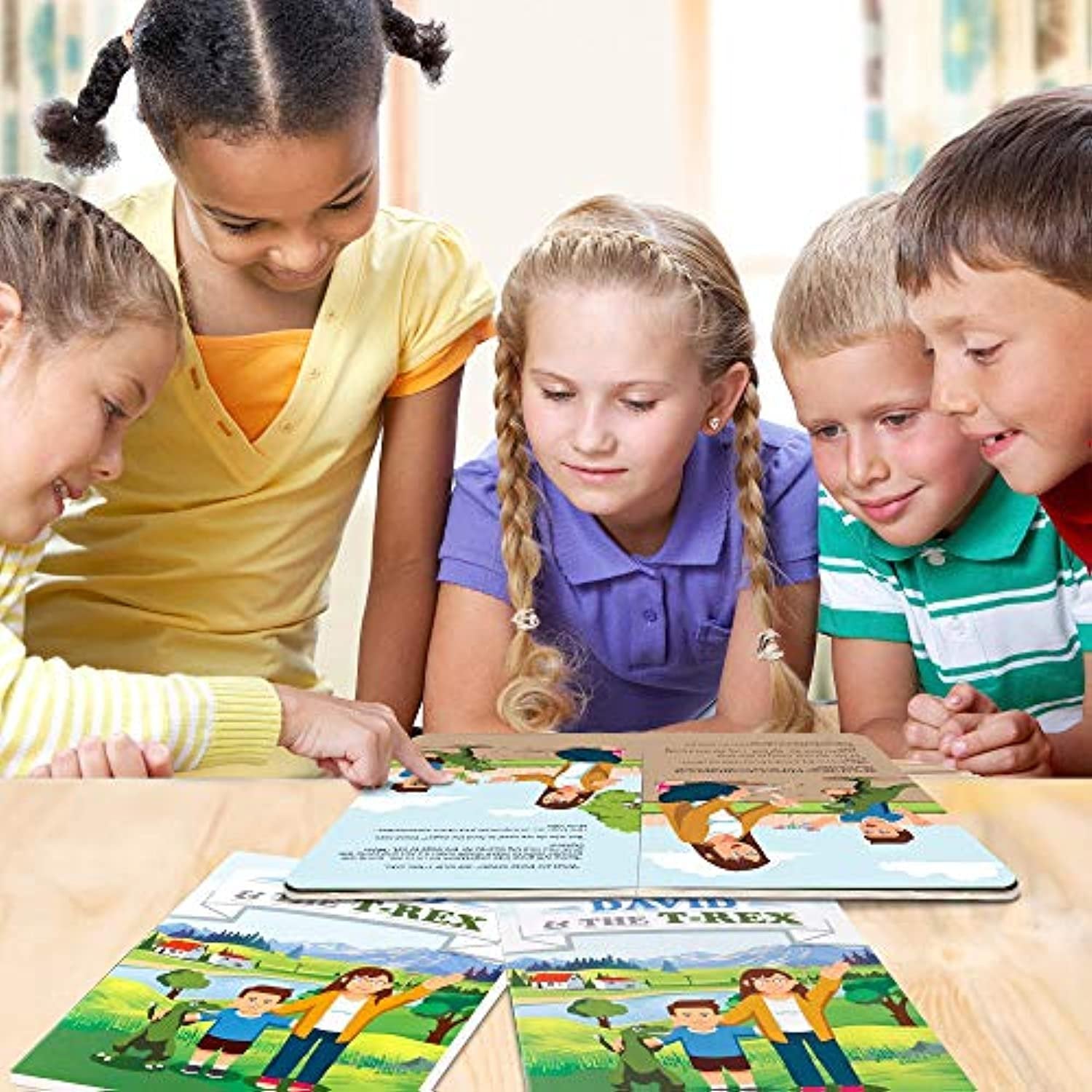 Educational Book for Kids | David and the T-Rex | Fun Children’s Learning Book About the Environment | Full Color Illustrations | Great Gift Idea for Preschool Boys, Girls, Toddlers