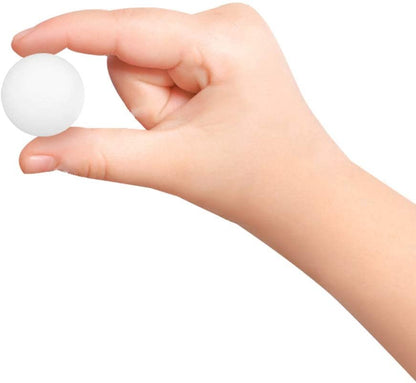 ArtCreativity White Ping Pong Balls - Pack of 12 - Mini 1.5 Inch Ping Pong Balls for Goldfish Game, Table Games, Fun Carnival Games Supplies for Kids, Parties