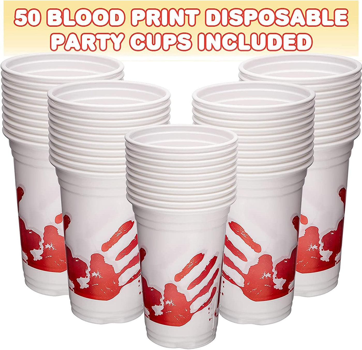HALLOWEEN PARTY CUPS with Lids and Straws Spooky Treat Disposable Witch