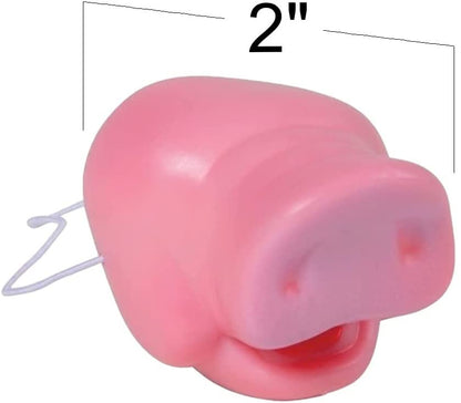 ArtCreativity Pig Animal Noses, Set of 12, Pig Party Supplies for Kids, Pig Noses with Elastic Head Straps and Comfortable Plastic, Dress Up Supplies and Favors for Barnyard Parties, Halloween