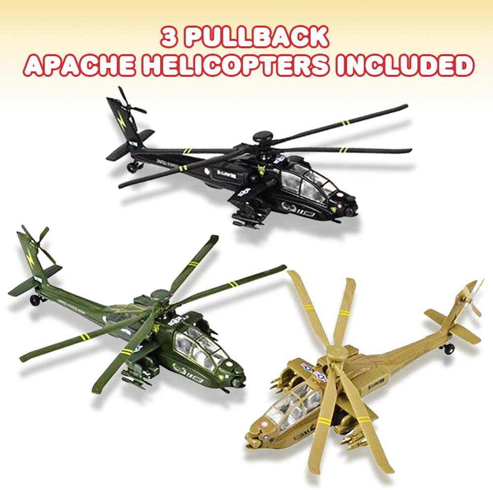 Diecast sales apache helicopter