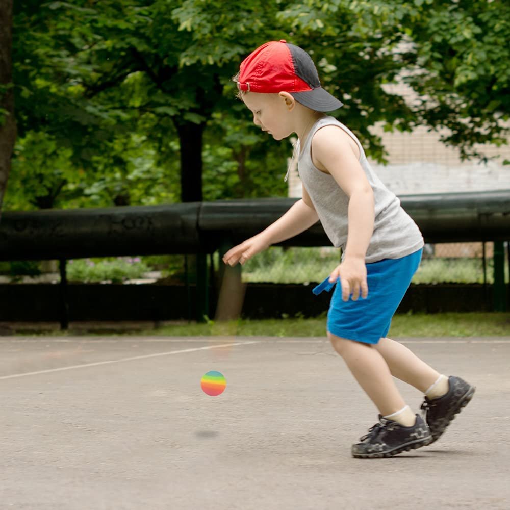 Balle rebondissante Space Balls, balle sensorielle en caoutchouc, balle d' entraînement sportive pour jeux intérieurs et extérieu - Sport Balle rebondissante Space Balls, balle sensorielle en caoutchouc, balle d' entraînement sportive pour jeux intérieurs et extérieu - Sport