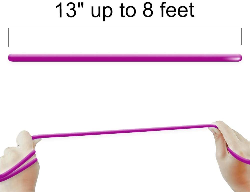 Stretchy Strings, Set of 12, Colorful Stress Relief Toys for Kids and Adults, Stretchy up to 8 Feet, Fun Fidget Toys for Boys and Girls, Sensory Toys for Autism, Bright Assorted Colors