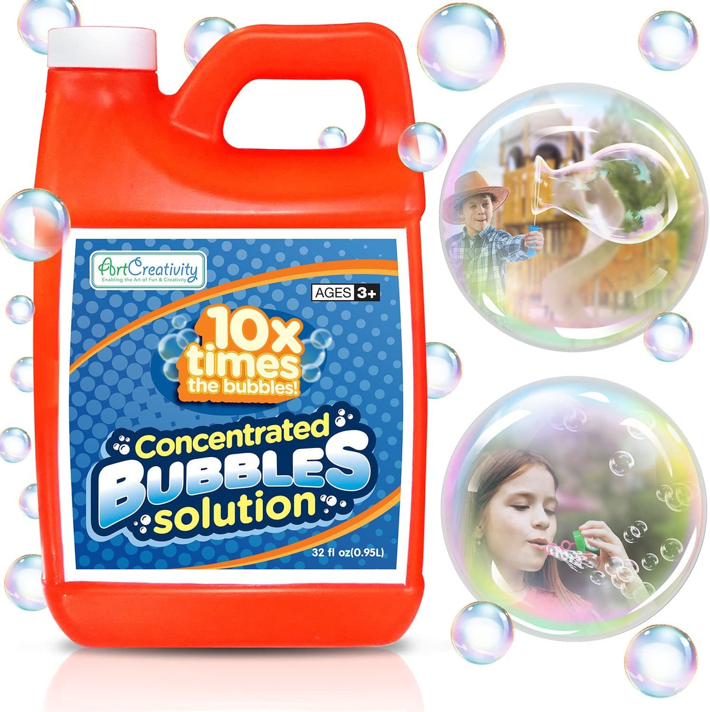 Bubble Solution Refill for Bubbles Machine by ArtCreativity, Concentra Art Creativity Bubble Solution Refill for Bubbles Machine by ArtCreativity, Concentra Art Creativity