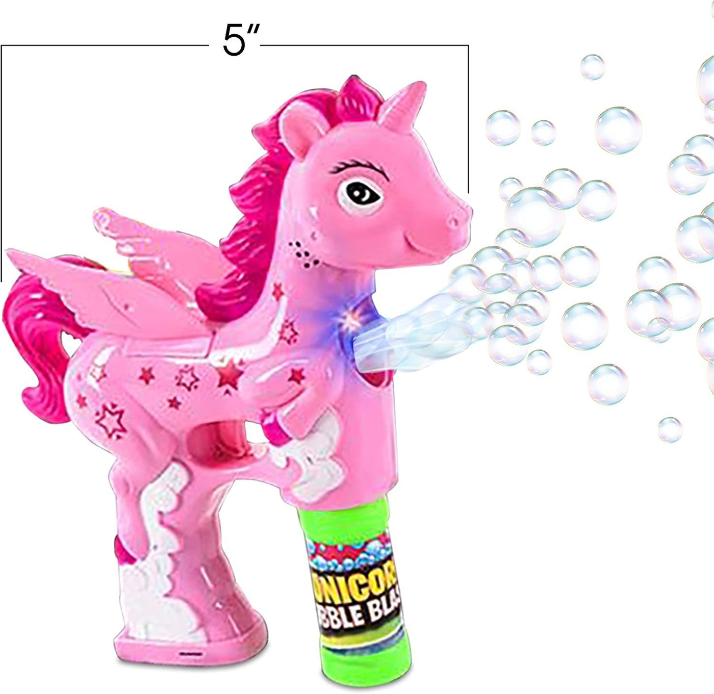 Play Day Dino Bubble Blaster with Lights and Sounds, Includes Bubble  Solution 