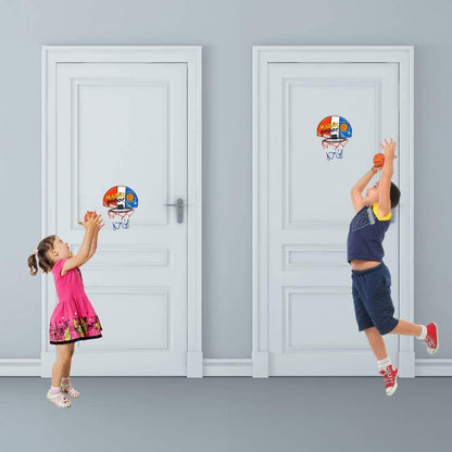 ArtCreativity Magic Shot Basketball Game, 12 Sets, Each Set Includes 1 Mini Ball, 1 Back Board Net, & Mounting Tape, Indoor Basketball Sets for Home, Office, Bedroom, Best Gift for Boys and Girls