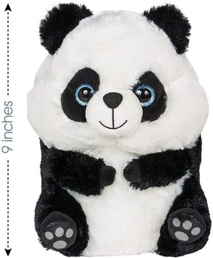 ArtCreativity Belly Buddy Panda, 9 Inch Plush Stuffed Panda Bear, Super Soft and Cuddly Toy, Cute Nursery Décor, Best Gift for Baby Shower, Boys and Girls Ages 3+
