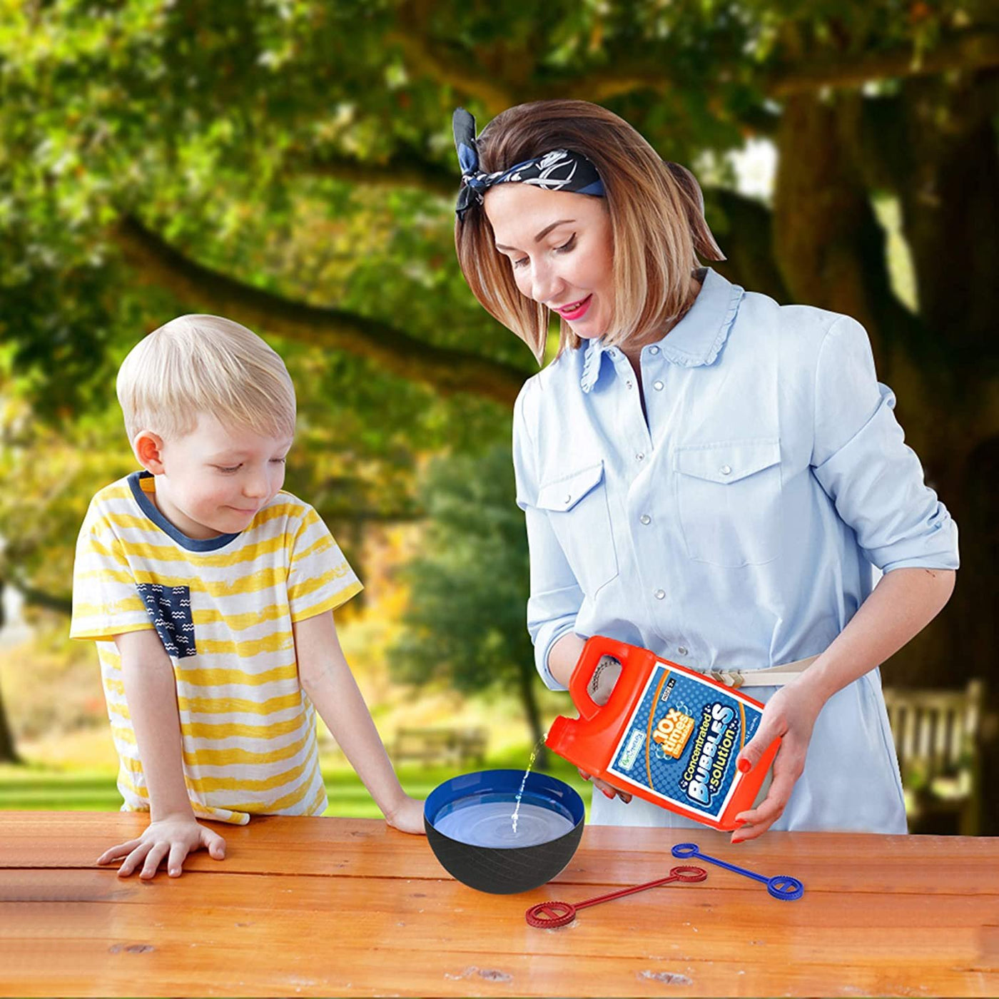 Play Day 32 Ounce Bubble Blowing Solution, Children Ages 3+