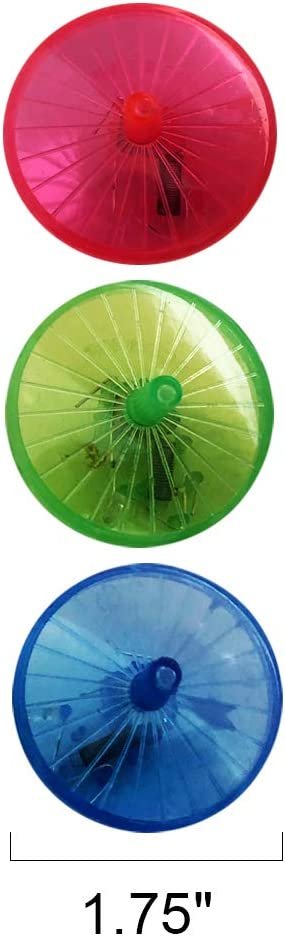ArtCreativity Light Up Spinning Top Toys, Set of 12, Flashing Spin Toys with LED Effects, Light Up Birthday Party Favors for Boys and Girls, Goodie Bag Fillers for Kids