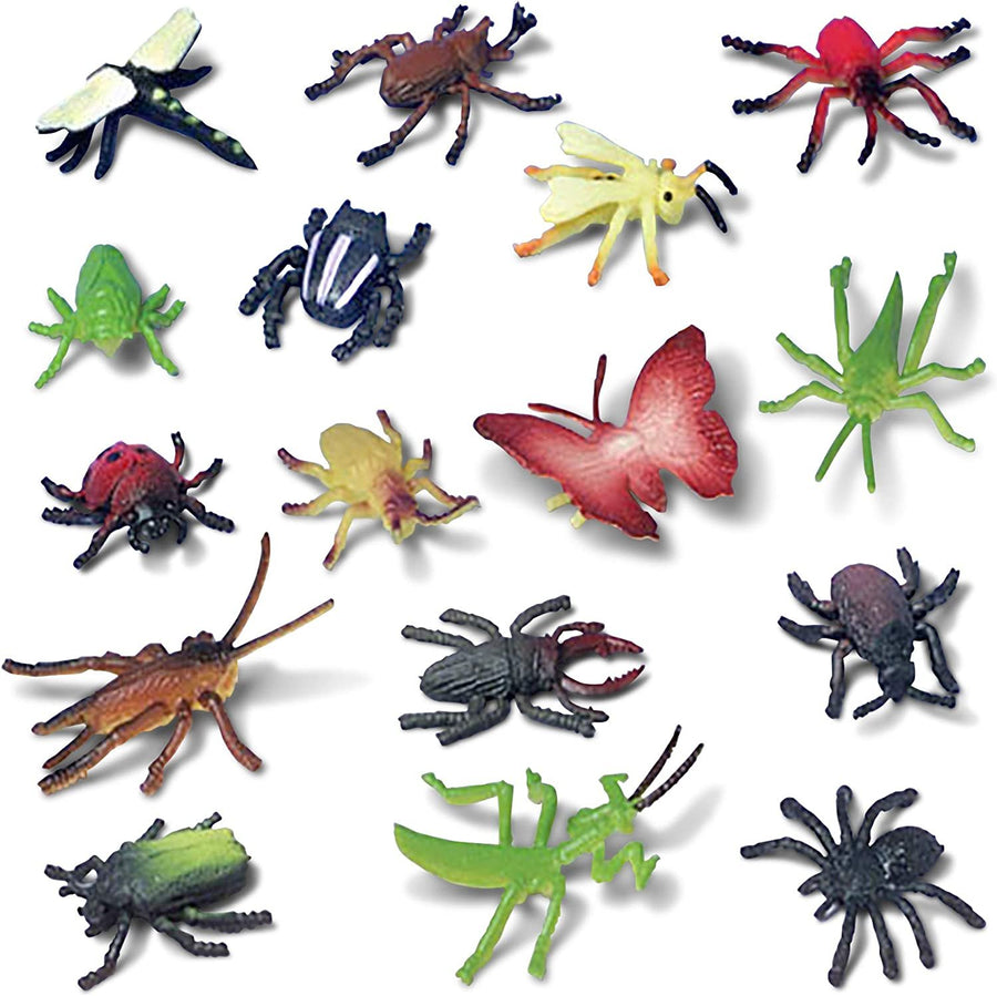 ArtCreativity Insect Figurines Toys Set - 72 Pack - Assorted Plastic Bug Animal Figures for Kids - Fun Learning Aid, Birthday Party Favors, Cake Toppers, Prank Gag Toys, Goody Bag Fillers, Gift Idea