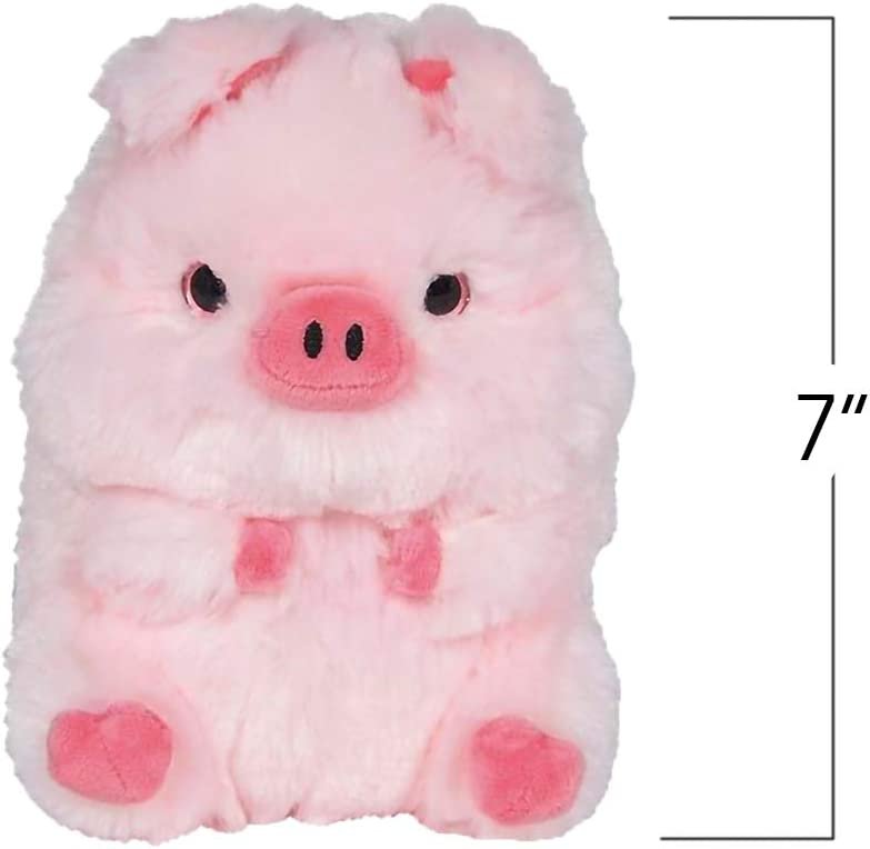 ArtCreativity Belly Buddy Pig, 7 Inch Plush Stuffed Pig, Super Soft and Cuddly Toy, Cute Nursery Décor, Best Gift for Baby Shower, Boys and Girls Ages 3+