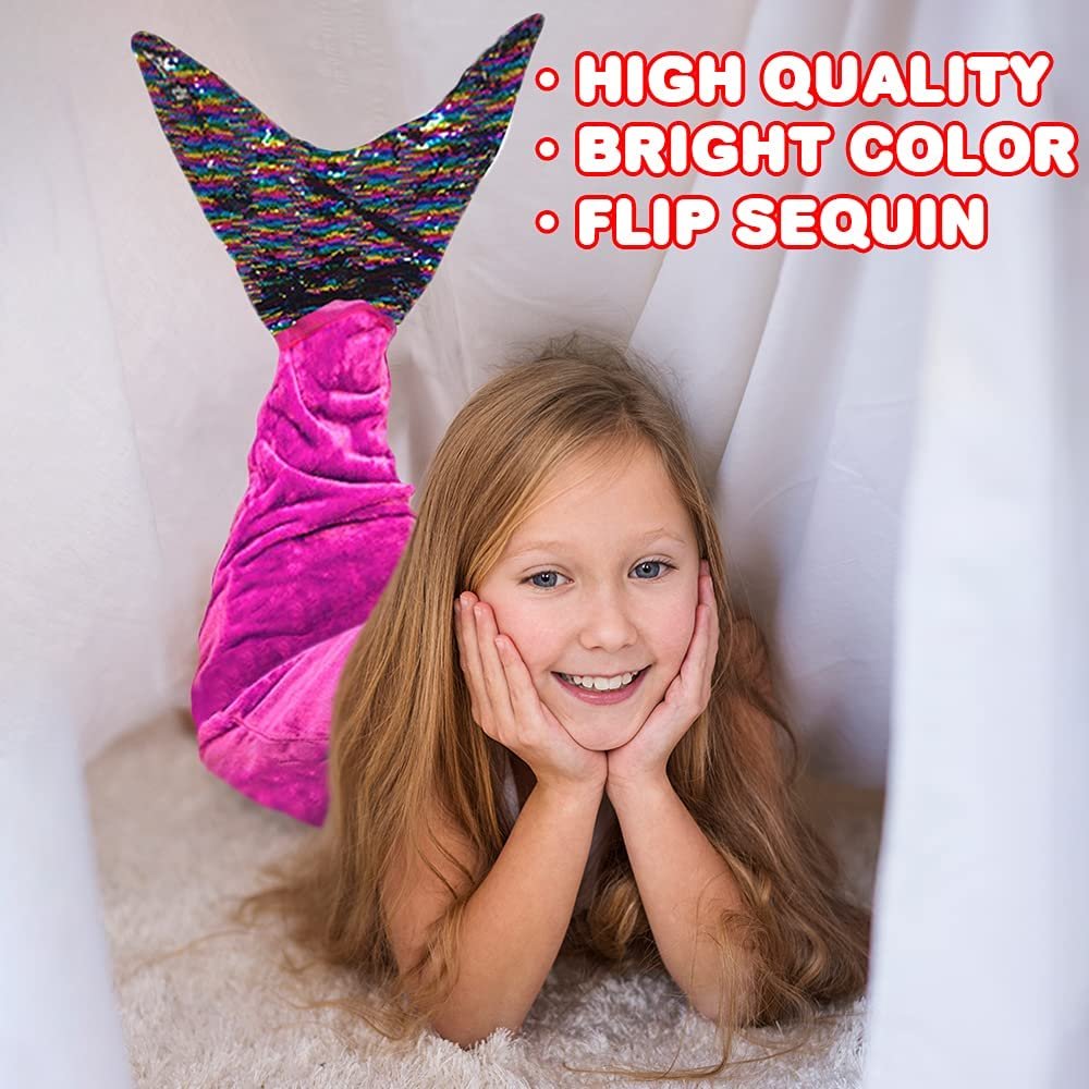 Sequin mermaid tail online blanket