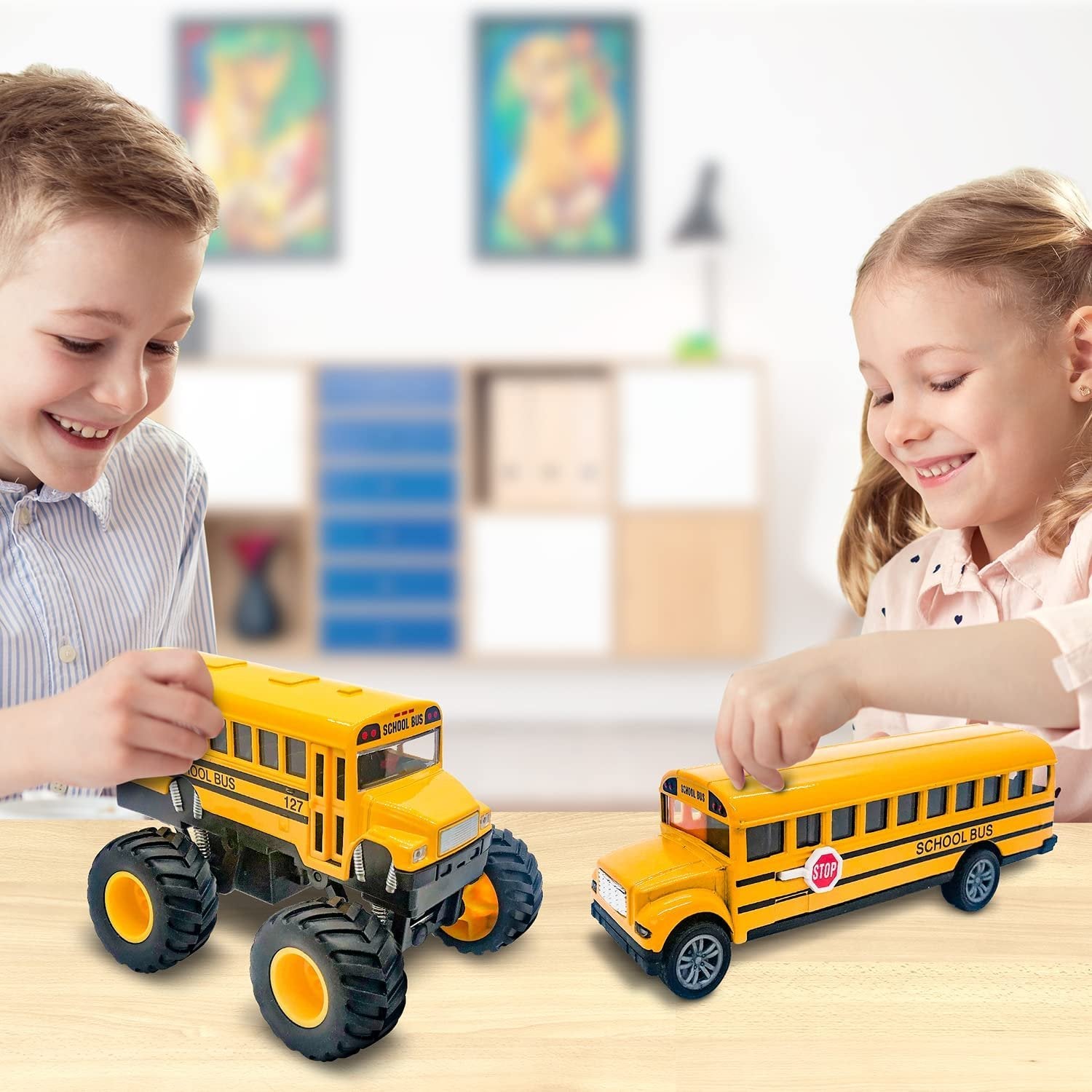 Bus set toys online