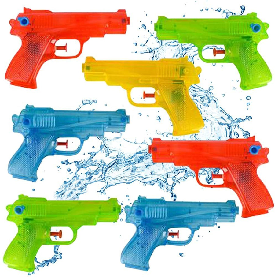 Water Squirters for Kids, Set of 12, 5.5" Blaster Toys for Swimming Pool, Beach, and Outdoor Summer Fun, Cool Birthday Party Favors for Boys and Girls