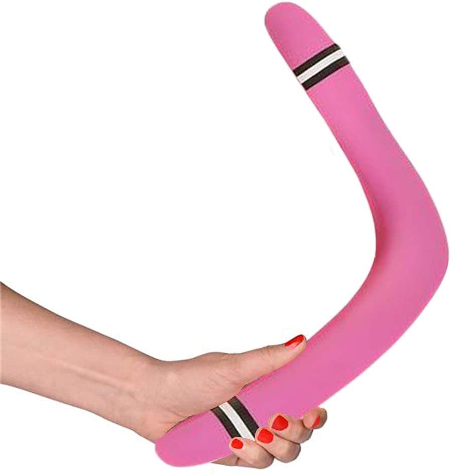 Boomerangs, Set of 2, Classic Returning Boomerangs in a Bright Assortment of Colors, Fun Outdoor Toys for Camping, Backyard, Picnic, Best Gift Idea for Boys and Girls