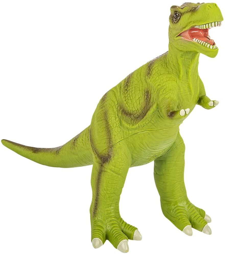 Soft T-Rex Dinosaur Toy for Kids, Super Realistic and Soft Touch 9.5" Dinosaur Figurine, Great Educational Learning Resource, Dinosaur Gift and Party Favors for Boys and Girls