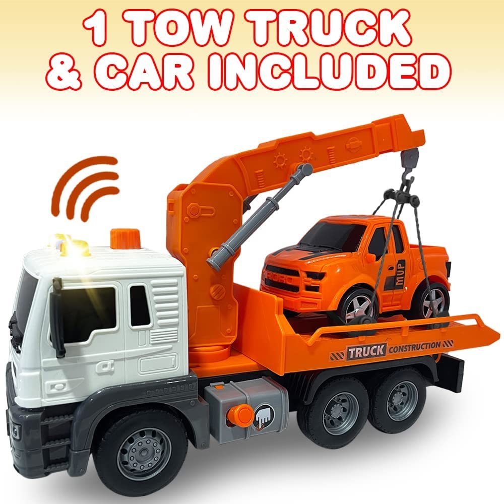 Tow truck cheap and car toy