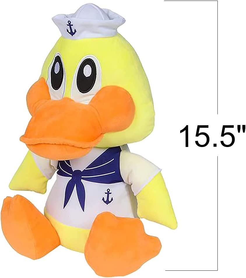 Sailor Duck Plush Toy, 1PC, Super Cute and Huggable Stuffed Duck, Soft Plush Material, Cuddle Toys for Kids, Cute Nursery Décor, Perfect Living Room and Bedroom Décor