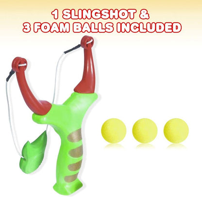 ArtCreativity Slingshot for Kids with 3 Foam Balls, Outdoor Toys for Boys and Girls, Kids’ Shooting Toys for Yard, Camping, and Outside Fun, Active Toys for Children and Pets, Best Gift Idea