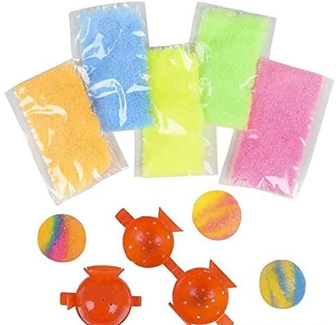 Make Your Own Bouncy Ball Kit, Set of 12 Individual Kits, DIY Arts & Crafts for Kids, Each One Makes 2 Bouncing Balls, Science Project for Boys and Girls, Educational Toys, Party Favors