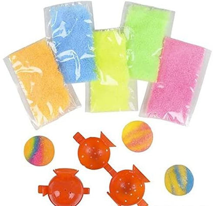 ArtCreativity Make Your Own Bouncy Ball Kit, Set of 12 Individual Kits, DIY Arts & Crafts for Kids, Each One Makes 2 Bouncing Balls, Science Project for Boys and Girls, Educational Toys, Party Favors