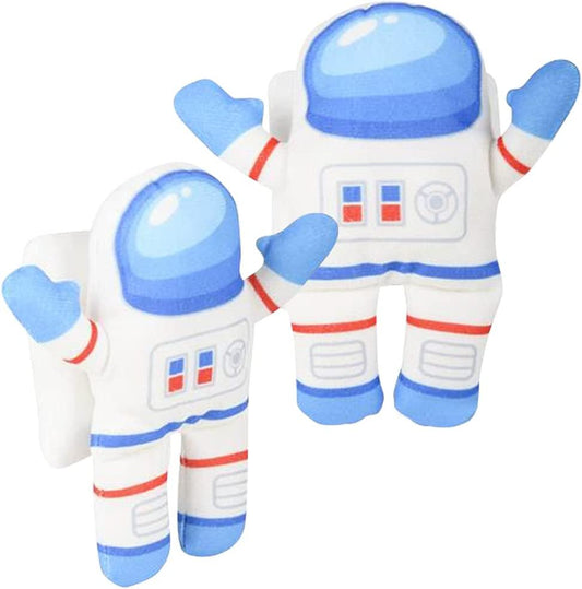 ArtCreativity Astronaut Plush Toys, Set of 2, Soft and Cuddly Stuffed Astronaut Toys for Kids, Outer Space Party Decorations, Cute Nursery and Kids’ Room Decorations, Great Gift Idea, 5.5” Tall