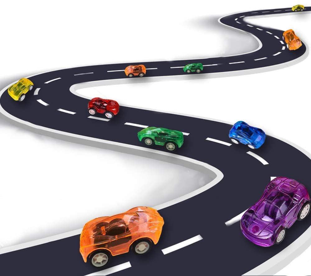 ArtCreativity 2.25 Inch Pull Back Mini Toy Cars for Kids - 24 Pack - Pullback Racers in Assorted Colors - Birthday Party Favors for Boys and Girls, Goodie Bag Fillers, Small Carnival and Contest Prize