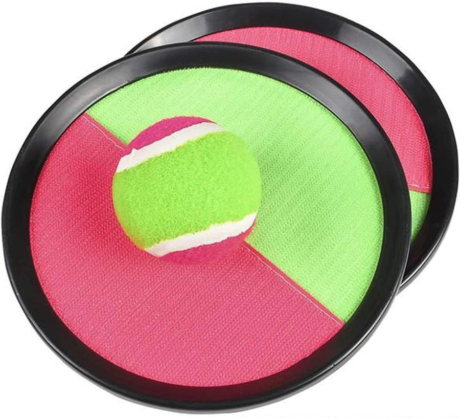 Toss and Catch Game Set, Ball Tossing Game with 2 Mitts and 1 Ball, Fun Outdoor Game for Kids, Adults, Beach, Yard, Camping, Picnic, Park, Outdoor Summer Activity for Boys and Girls