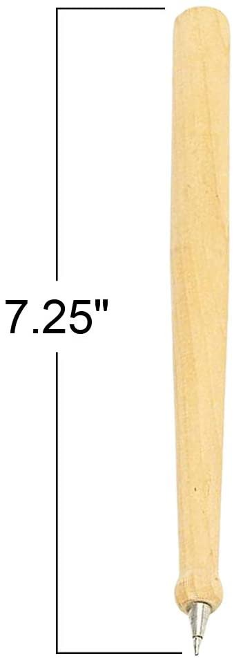 Wood Baseball Bat Pens, Set of 12, Writing Pens for Kids with Black Ink, Cool Baseball Birthday Party Favors, Sports Party Supplies, Classroom Teacher Rewards and Goodie Bag Fillers