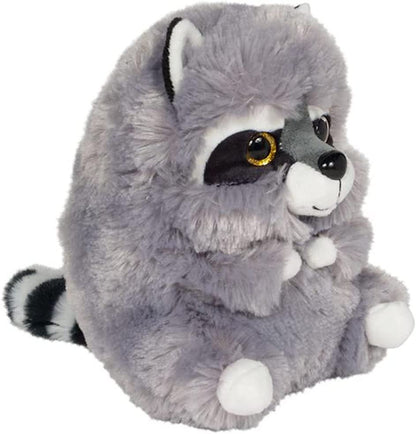 ArtCreativity Belly Buddy Raccoon, 6.5 Inch Plush Stuffed Raccoon, Super Soft and Cuddly Toy, Cute Nursery Décor, Best Gift for Baby Shower, Boys and Girls Ages 3+