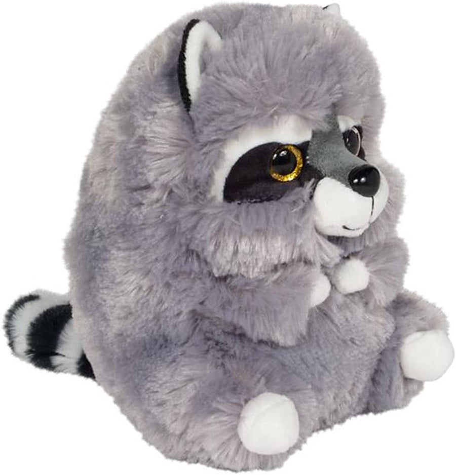 Belly Buddy Raccoon, 6.5" Plush Stuffed Raccoon, Super Soft and Cuddly Toy, Cute Nursery Décor, Best Gift for Baby Shower, Boys and Girls Ages 3+