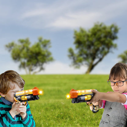 Blade Runner Toy Pistol by ArtCreativity Toy Gun for Kids with LED and Sound Effects, Design, Batteries Included, Sturdy Plastic Design, Great Gift Idea for Boys & Girls